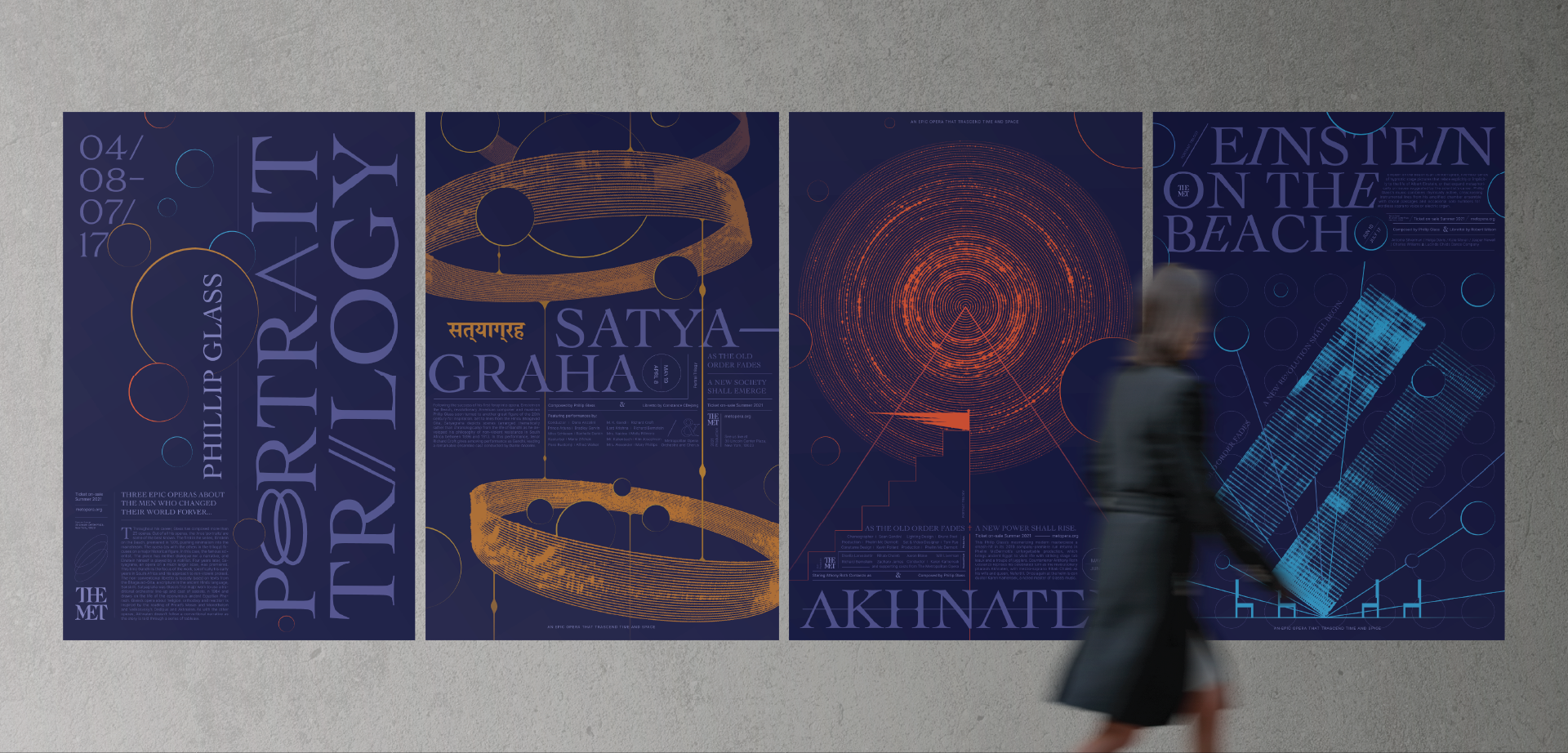 Portraits trilogy Posters mockup